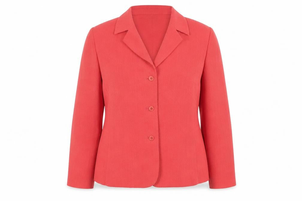Womens UK Size 16 Libra Red Jacket
