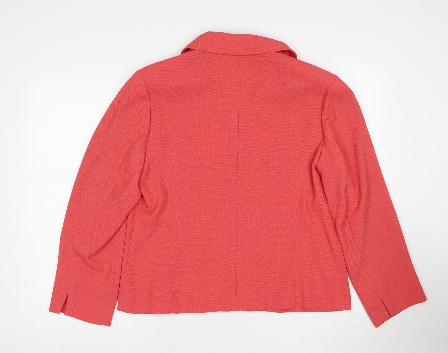 Womens UK Size 16 Libra Red Jacket
