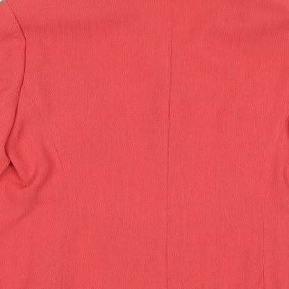 Womens UK Size 16 Libra Red Jacket