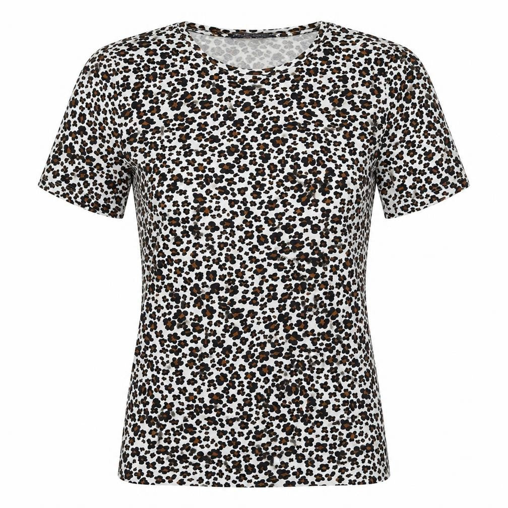 Womens UK Size 6 Marks and Spencer Multicoloured Basic T-Shirt