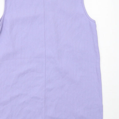 Womens UK Size 16 essence Purple Basic Tank