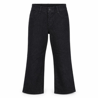 Womens UK Size 8 Marks and Spencer Regular Fit Straight Black Jeans