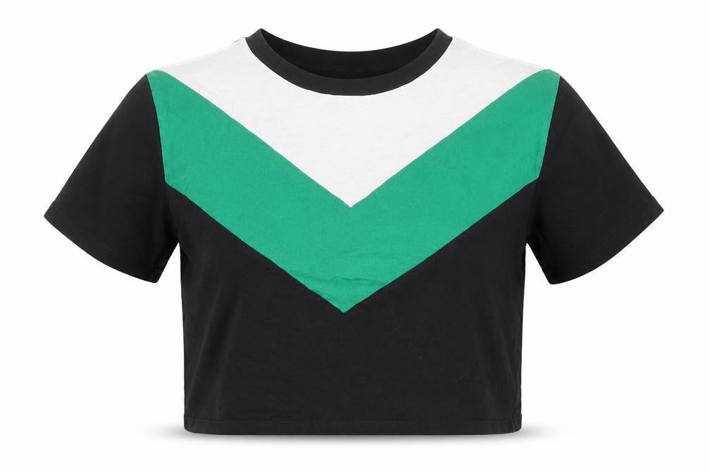 Womens UK Size XS Divided by H&M Black Basic T-Shirt
