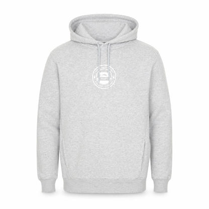 B&C Mens Grey Cotton Pullover Hoodie Size S