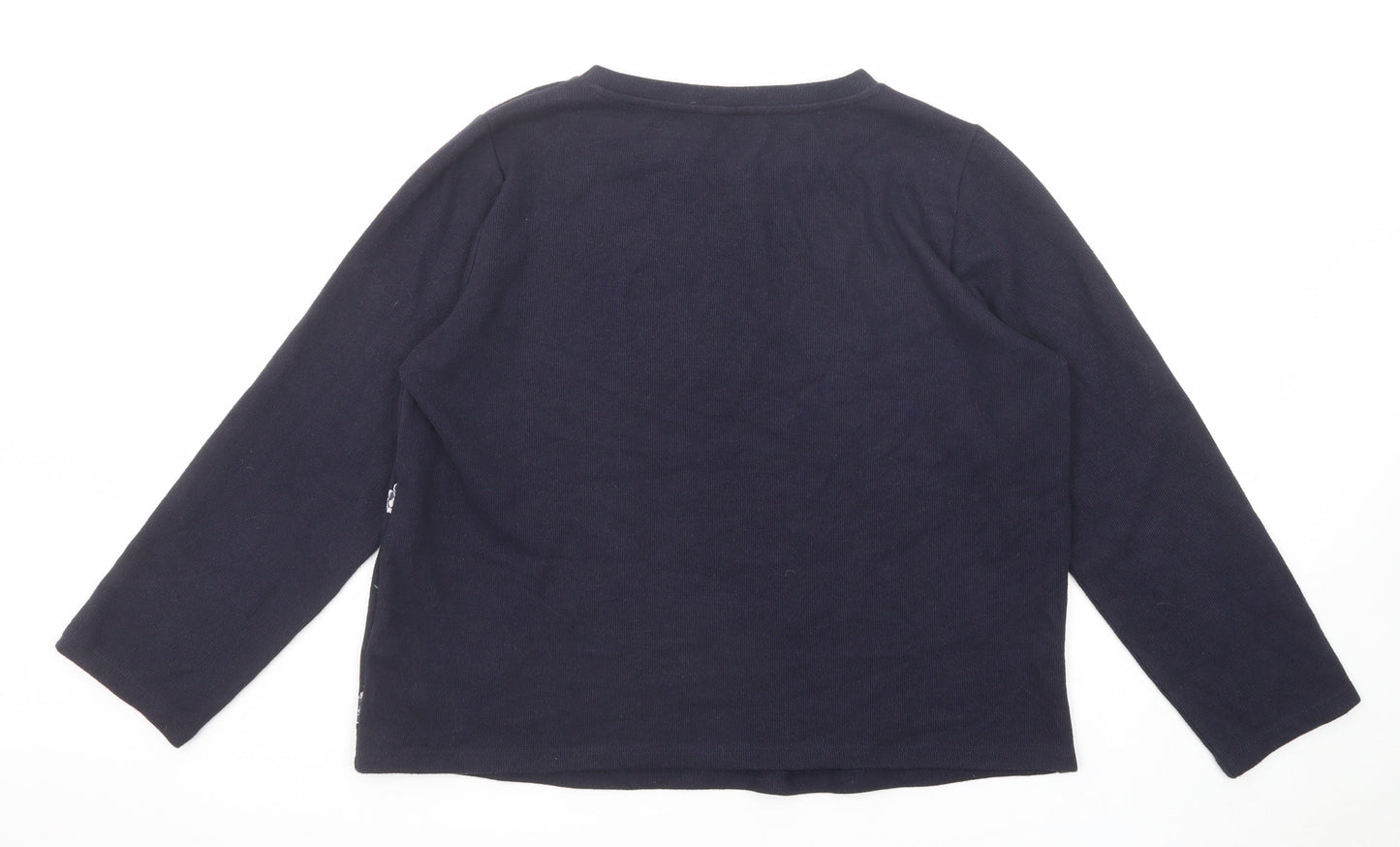Womens UK Size 14 Marks and Spencer Blue Pullover Jumper