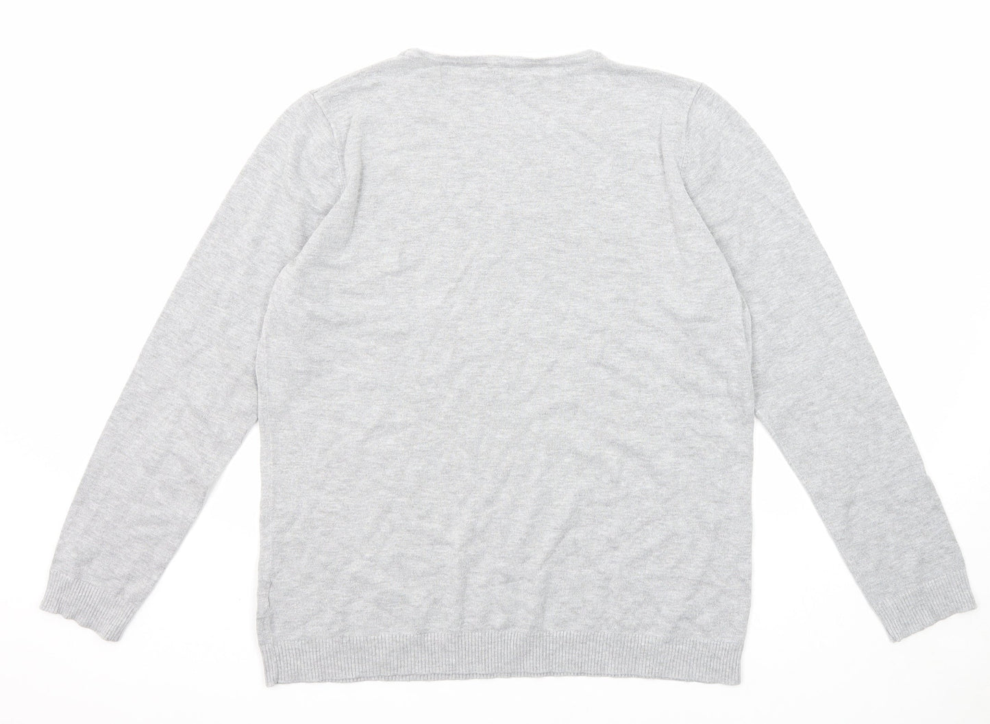 Womens UK Size 14 Bonmarché Grey Pullover Jumper