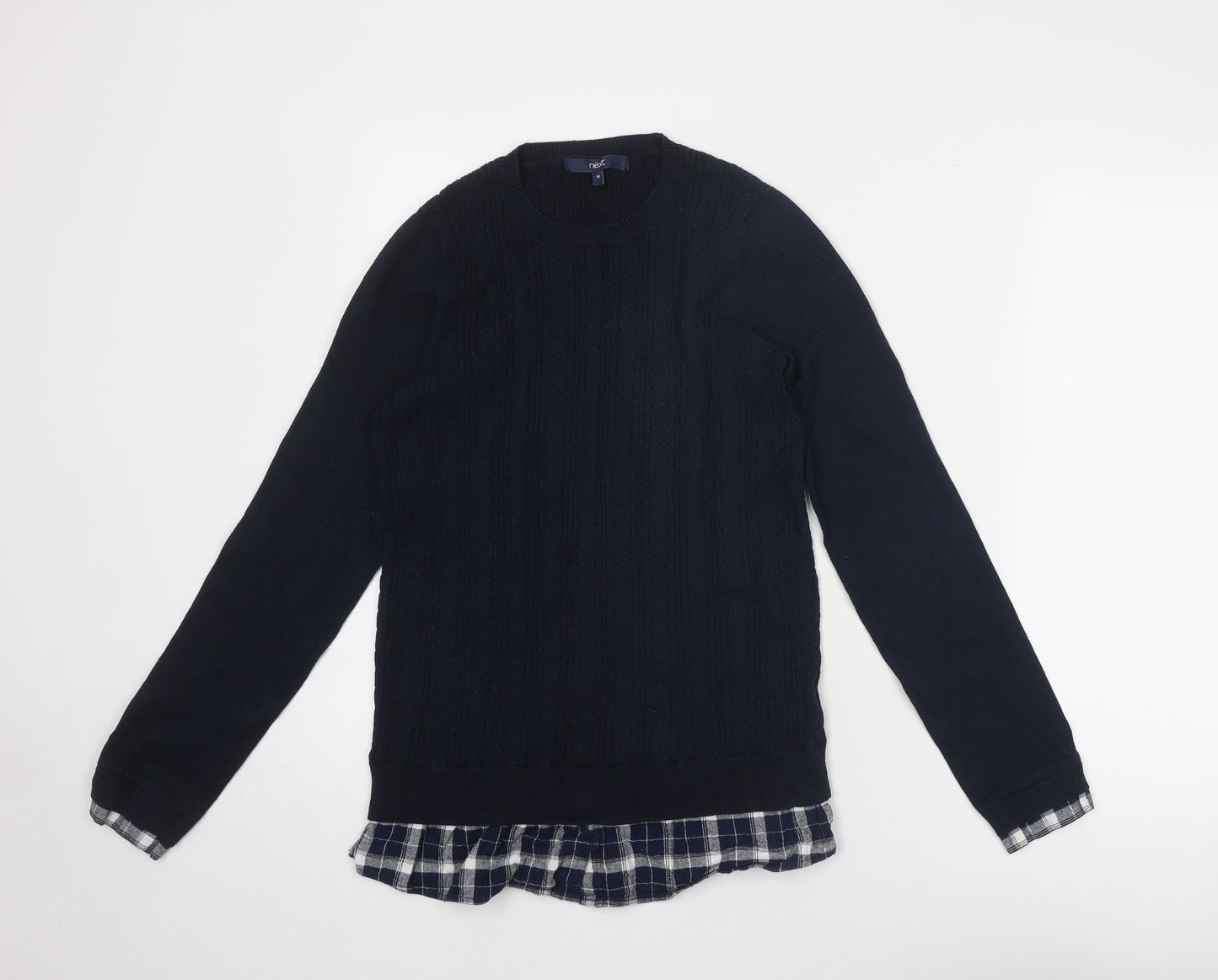 Womens UK Size 10 NEXT Blue Pullover Jumper