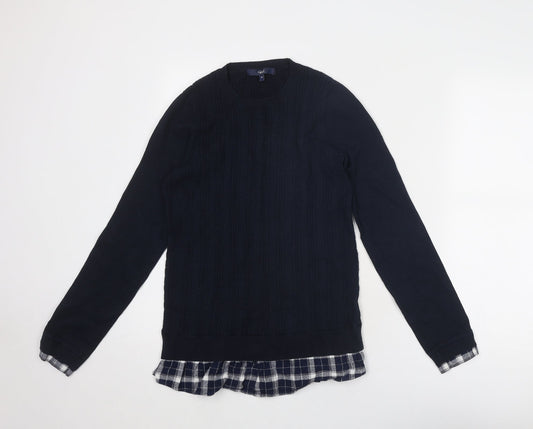 Womens UK Size 10 NEXT Blue Pullover Jumper