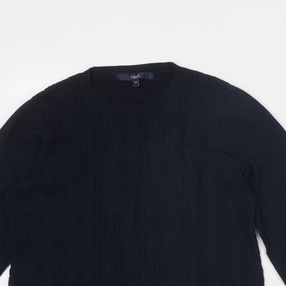 Womens UK Size 10 NEXT Blue Pullover Jumper