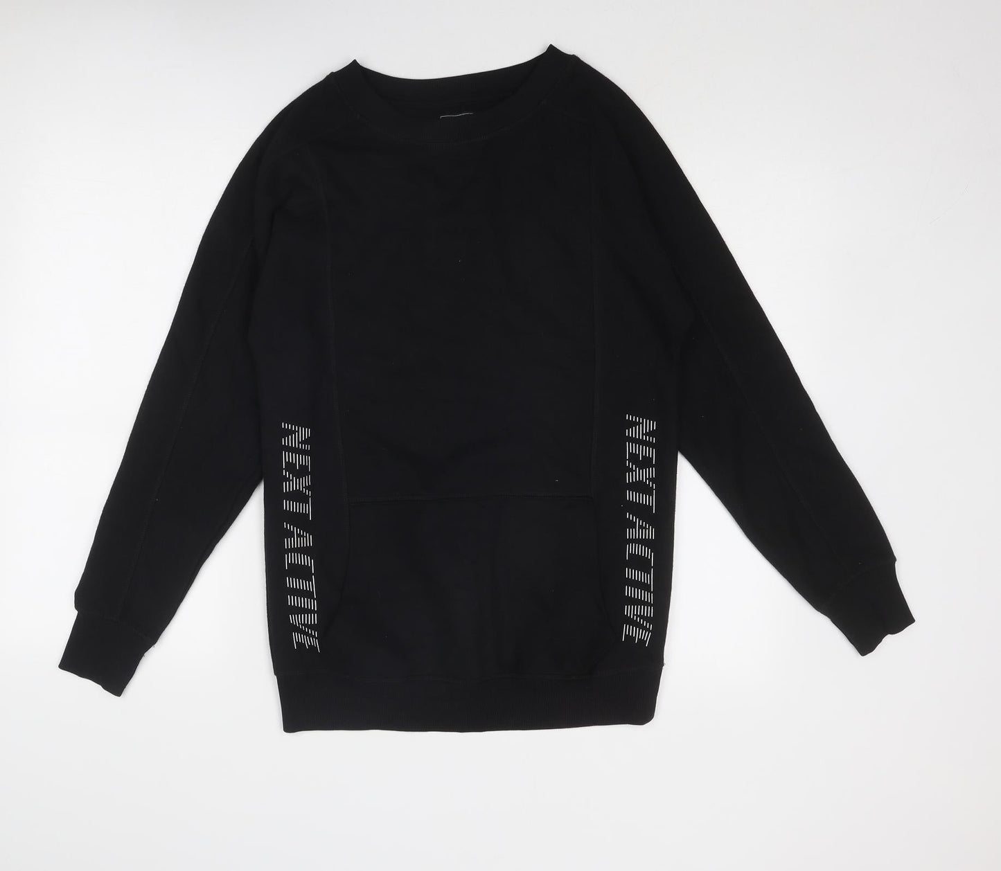 Womens UK Size XS NEXT Black Pullover Sweatshirt