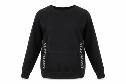 Womens UK Size XS NEXT Black Pullover Sweatshirt