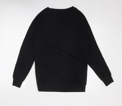 Womens UK Size XS NEXT Black Pullover Sweatshirt