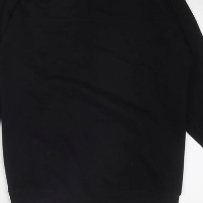 Womens UK Size XS NEXT Black Pullover Sweatshirt
