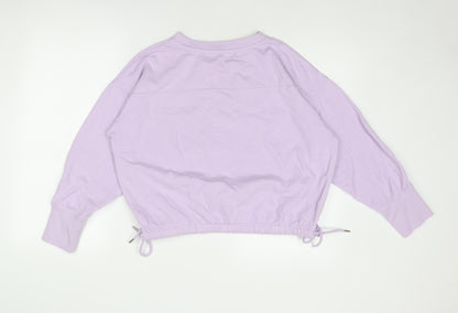 Womens UK Size L John Lewis Purple Pullover Sweatshirt