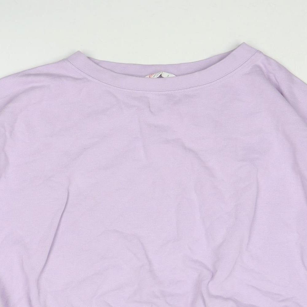 Womens UK Size L John Lewis Purple Pullover Sweatshirt