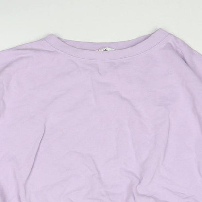 Womens UK Size L John Lewis Purple Pullover Sweatshirt