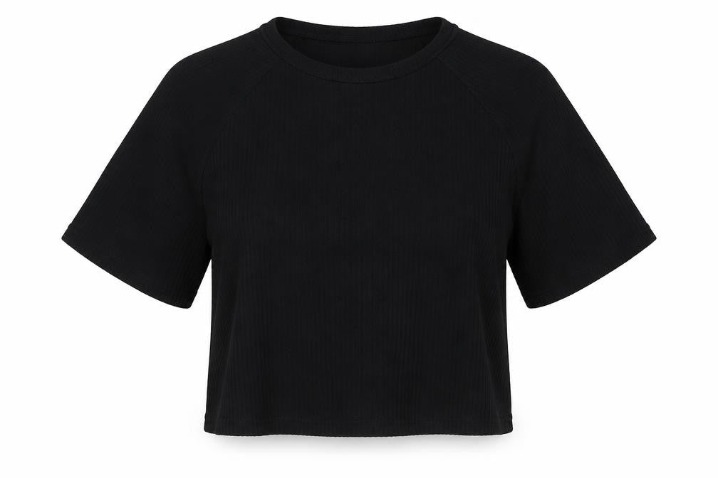 Womens UK Size M Divided by H&M Black Basic Blouse