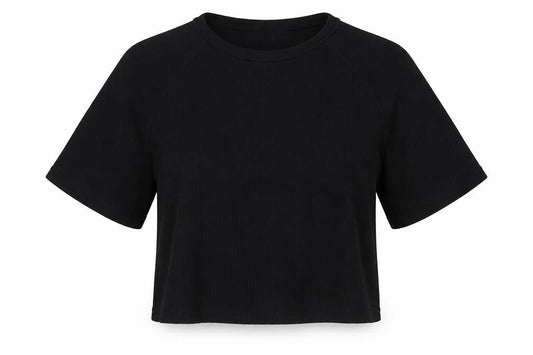 Womens UK Size M Divided by H&M Black Basic Blouse