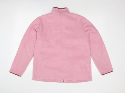 Cottonbloom Womens Pink Jacket Size L Zip