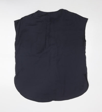 Womens UK Size 12 JD Williams Grey Basic Button-Up