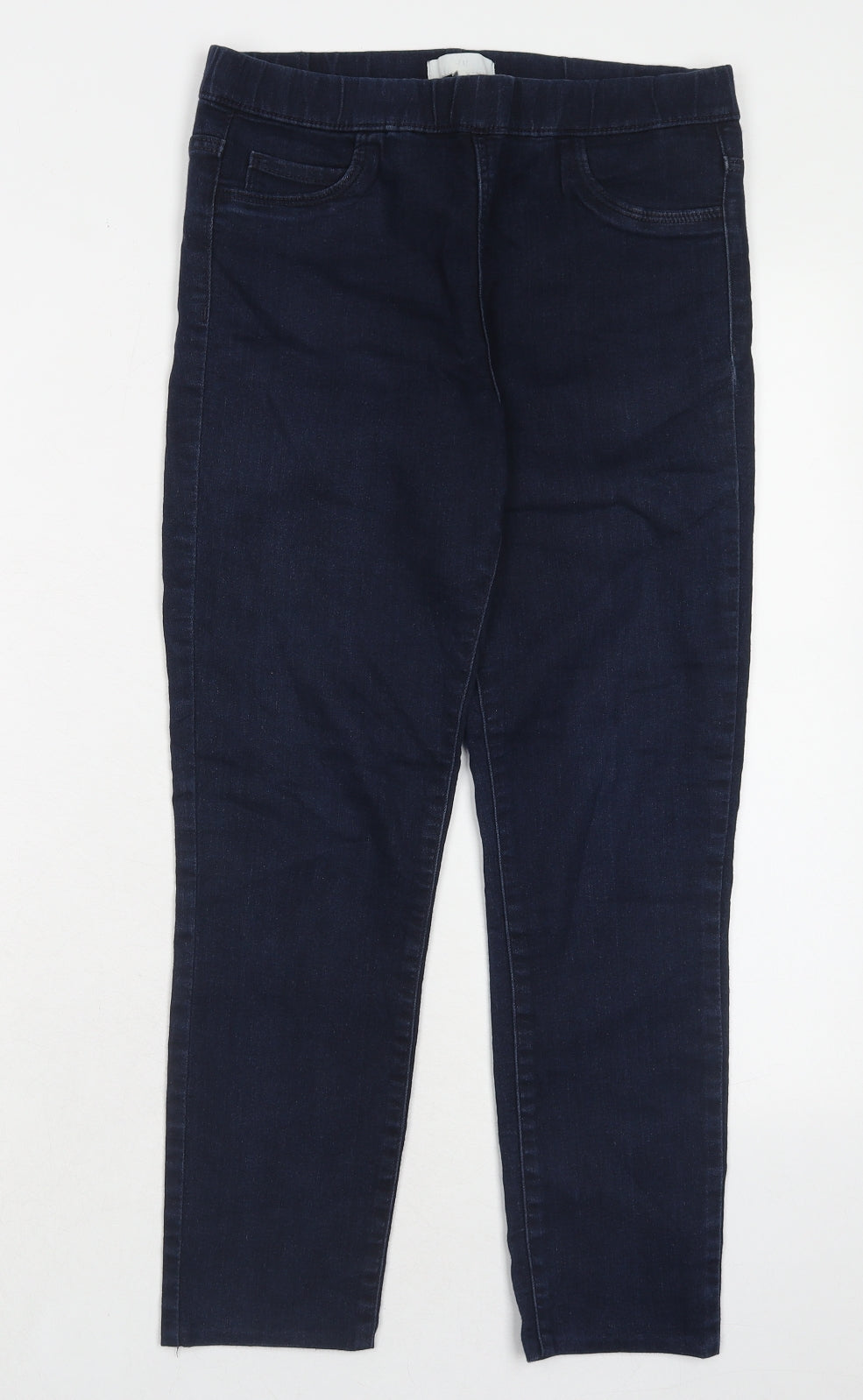 Womens UK Size 10 H&M Regular Fit Skinny Blue Jeans