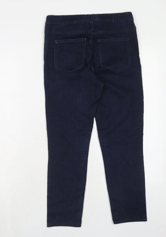 Womens UK Size 10 H&M Regular Fit Skinny Blue Jeans