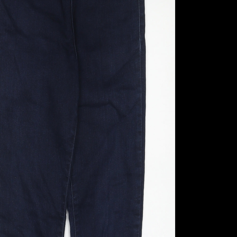 Womens UK Size 10 H&M Regular Fit Skinny Blue Jeans