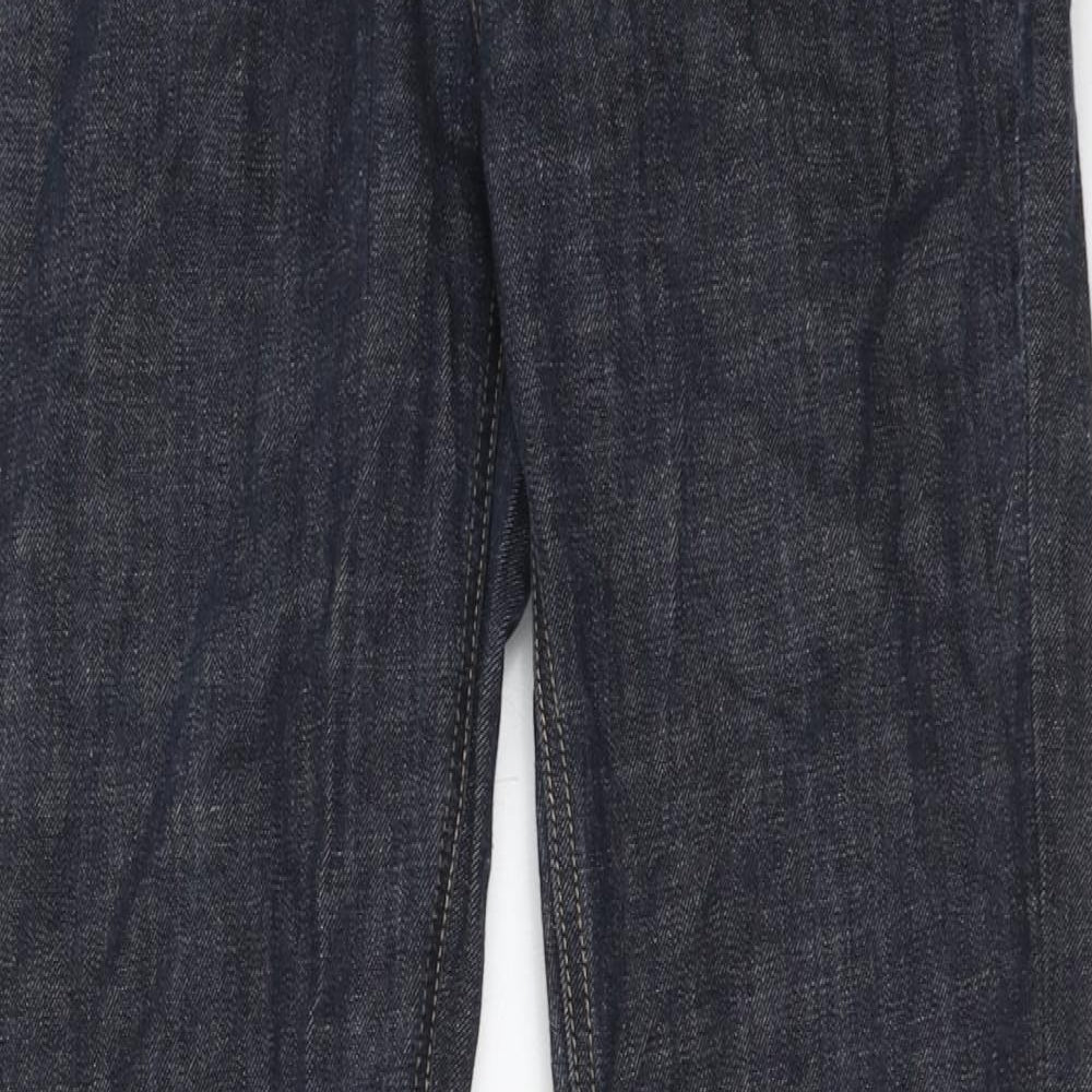 House of Denim Womens Blue Cotton Skinny Jeans Size 10 Regular Zip