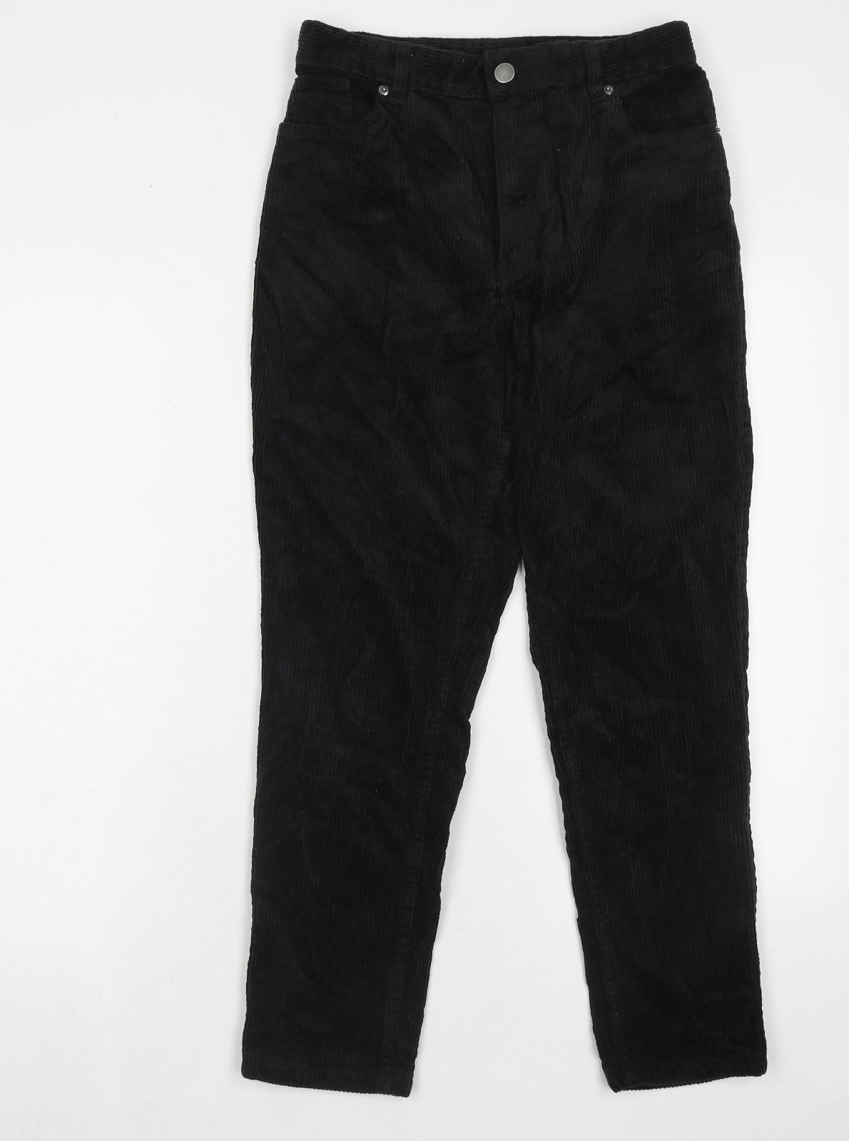 Womens UK Size 10 Monki Regular Fit  Black Trousers
