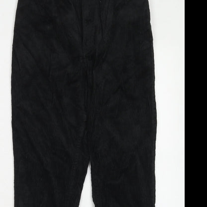 Womens UK Size 10 Monki Regular Fit  Black Trousers