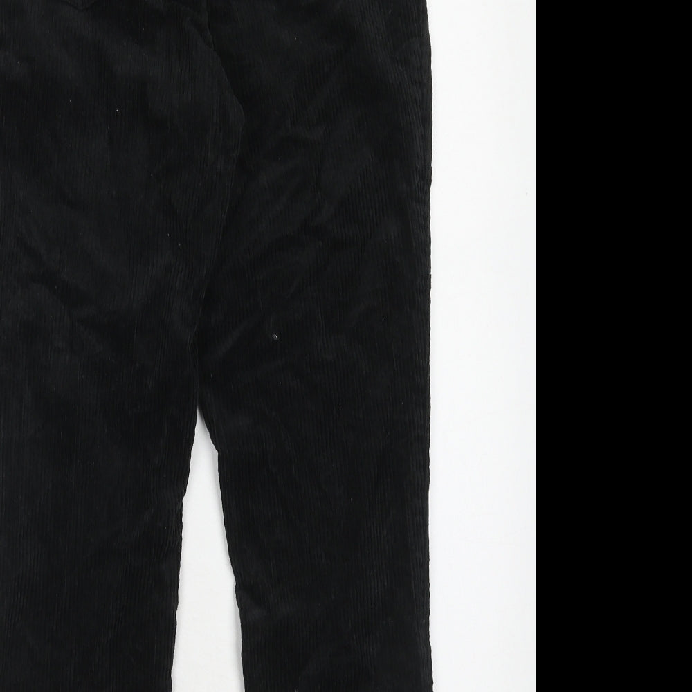 Womens UK Size 10 Monki Regular Fit  Black Trousers