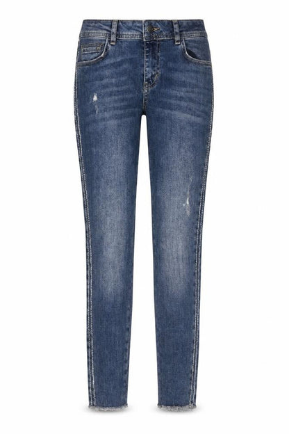 Womens UK Size 8 Zara Regular Fit Skinny Blue Jeans