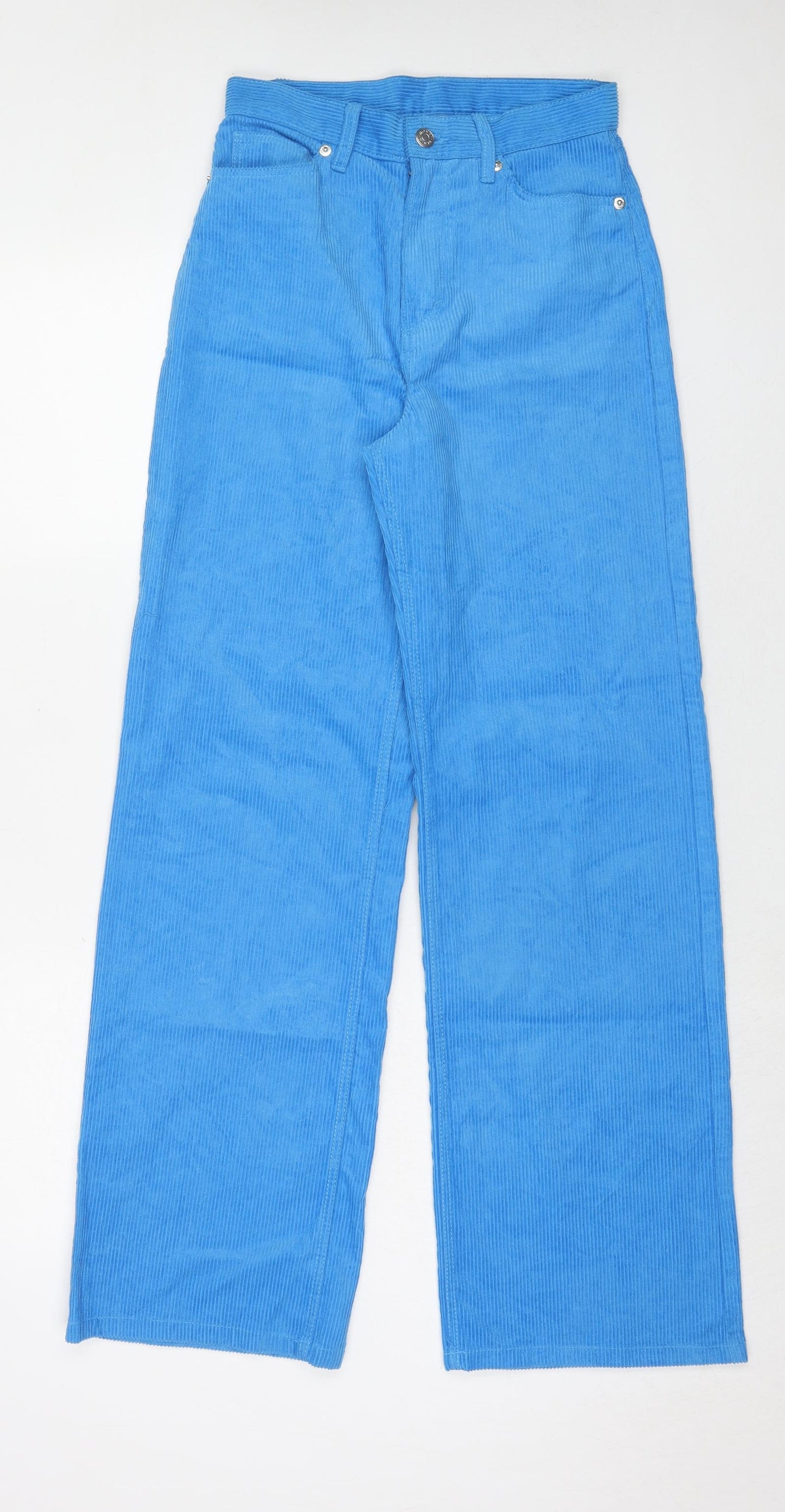 Womens UK Size 6 Monki Regular Fit  Blue Trousers