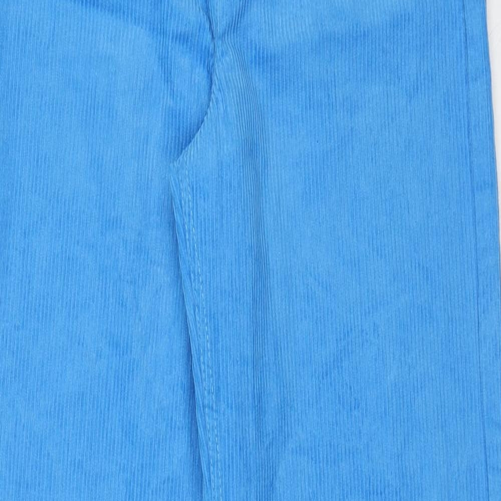 Womens UK Size 6 Monki Regular Fit  Blue Trousers