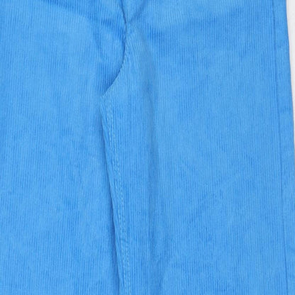 Womens UK Size 6 Monki Regular Fit  Blue Trousers