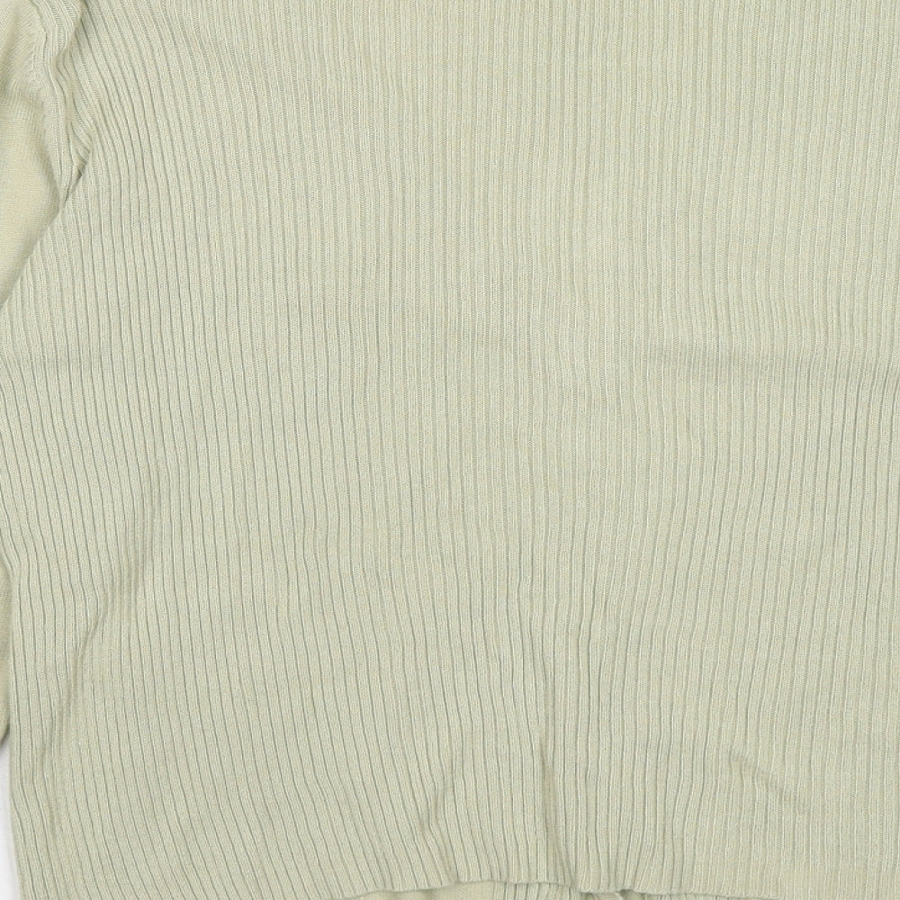 Womens UK Size L Country Casuals Green Cardigan Jumper