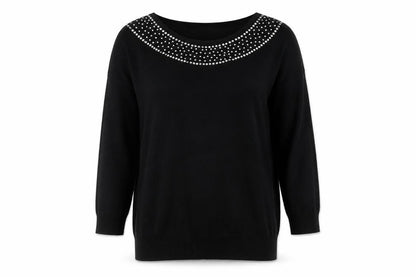 Womens UK Size S Wallis Black Pullover Jumper