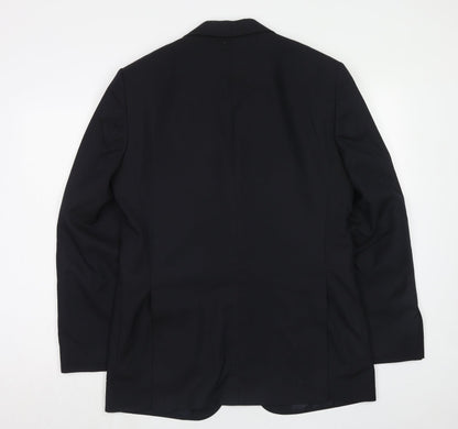Mens UK Size 40 Marks and Spencer Regular Black Suit Jacket