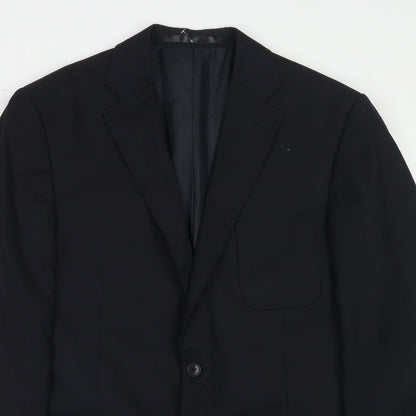 Mens UK Size 40 Marks and Spencer Regular Black Suit Jacket
