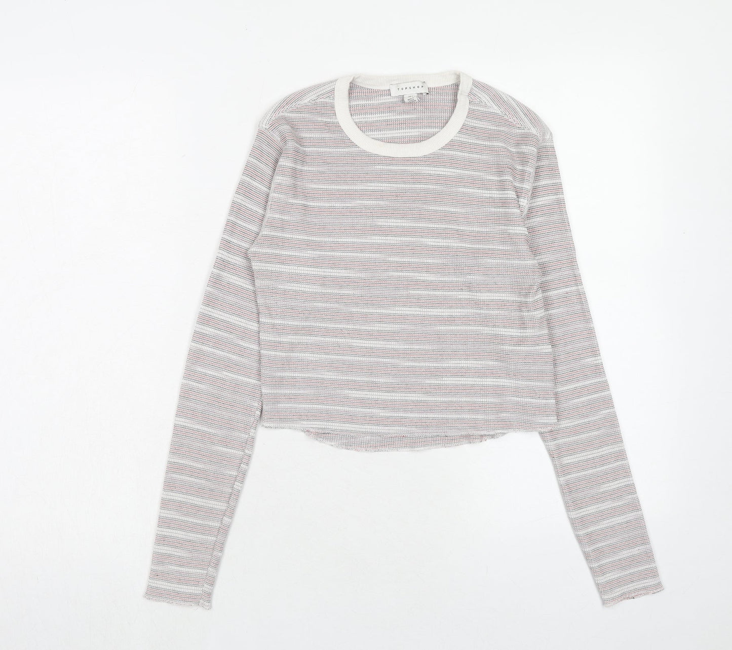 Womens UK Size 6 Topshop Red Pullover Jumper