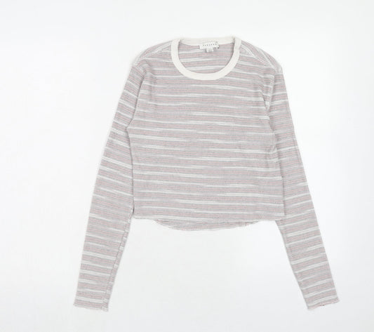 Womens UK Size 6 Topshop Red Pullover Jumper