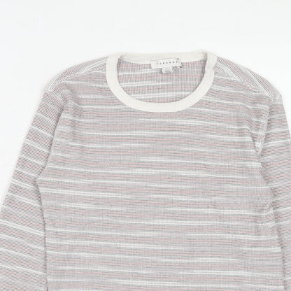 Womens UK Size 6 Topshop Red Pullover Jumper