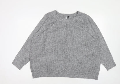 Womens UK Size 20 Intuition Grey Pullover Jumper