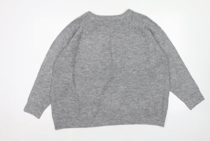 Womens UK Size 20 Intuition Grey Pullover Jumper