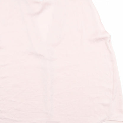 Womens UK Size 10 Marks and Spencer Pink Basic Tank