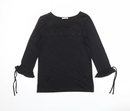 Womens UK Size M ORSAY Black Basic Blouse
