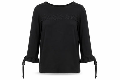 Womens UK Size M ORSAY Black Basic Blouse
