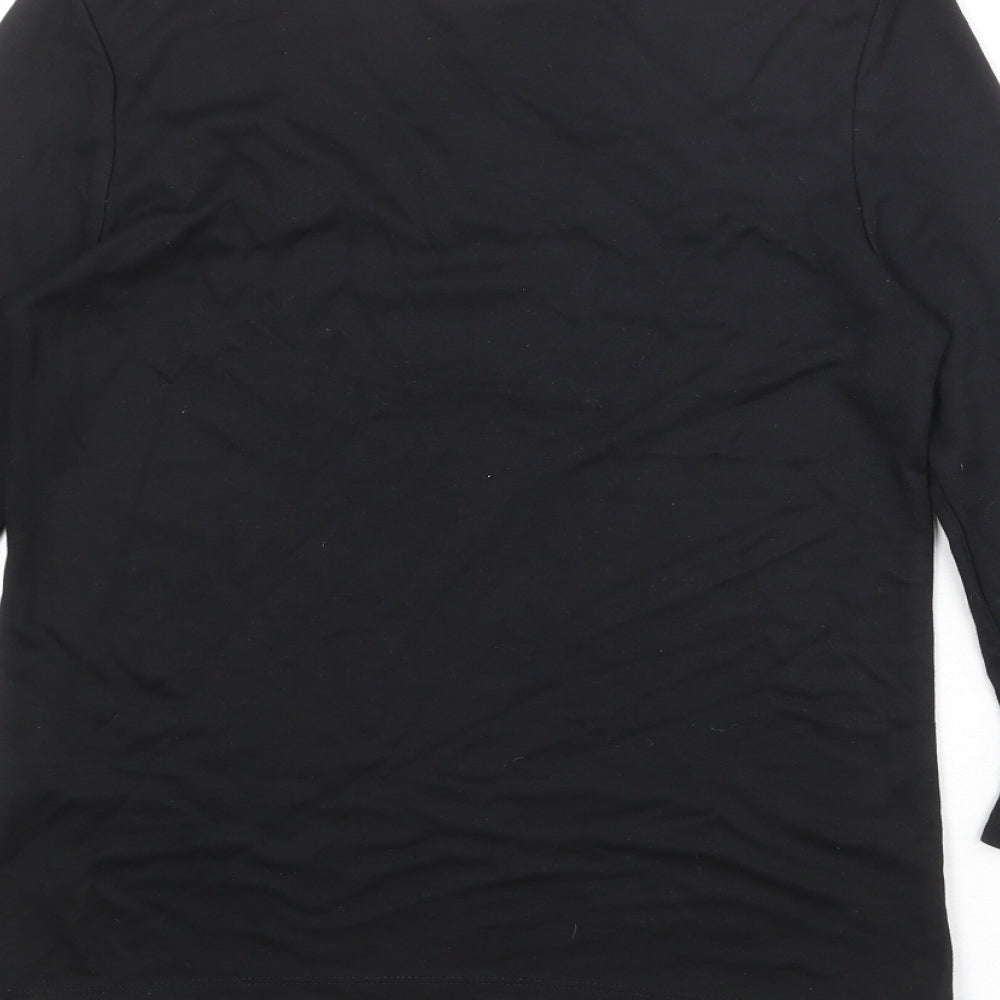 Womens UK Size M ORSAY Black Basic Blouse