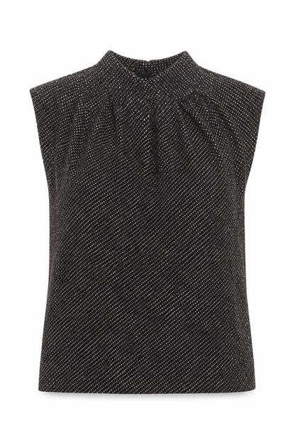 Womens UK Size 8 New Look Black Basic Blouse