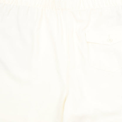 Marks and Spencer Womens Ivory Polyester Basic Shorts Size 20 Regular Pull On